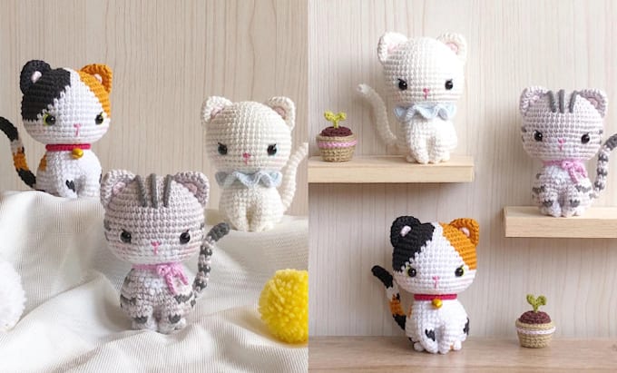 Gig Preview - Write detailed amigurumi crochet patterns with picture tutorials and video etsy