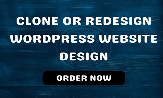 Gig Preview - Design redesign wordpress website, copy clone revamp wordpress website design