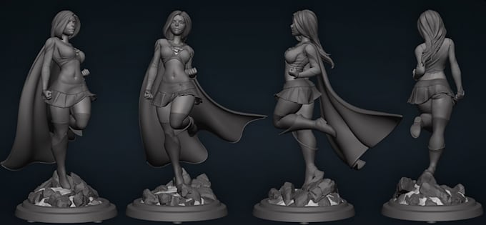 Gig Preview - Sculpt old image to 3d sculpture,miniature,figurine,warhammer 40k,nsfw sculpture