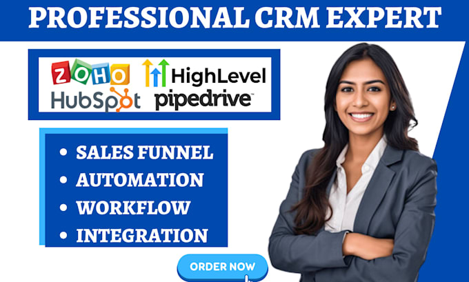 Bestseller - hubspot automation copper pipedrive zoho gohighlevel lofty crm keap integration