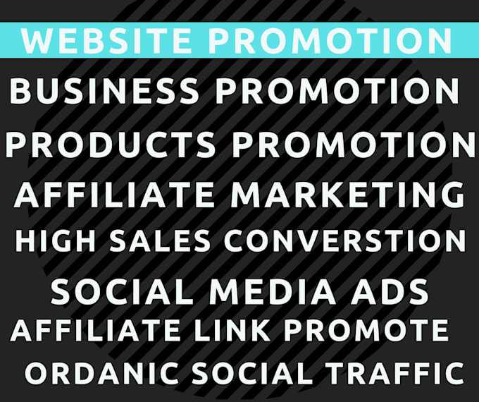 Gig Preview - Website promotion business website traffic sales funnel