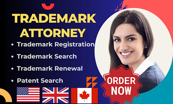 Gig Preview - Provide expert USA trademark search and registration services