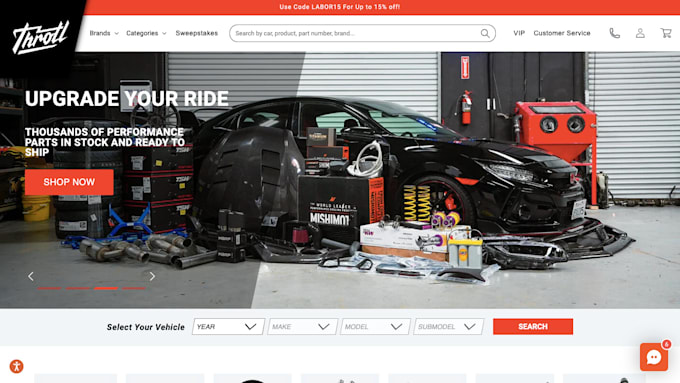 Bestseller - build profitable car part wix website auto trader landing page auto part website