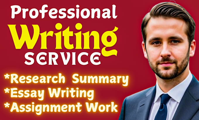 Gig Preview - Do essay writing, report assignment, research summary, custom case study insight