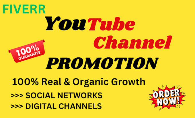 Bestseller - promote youtube channels to increase active subscribers