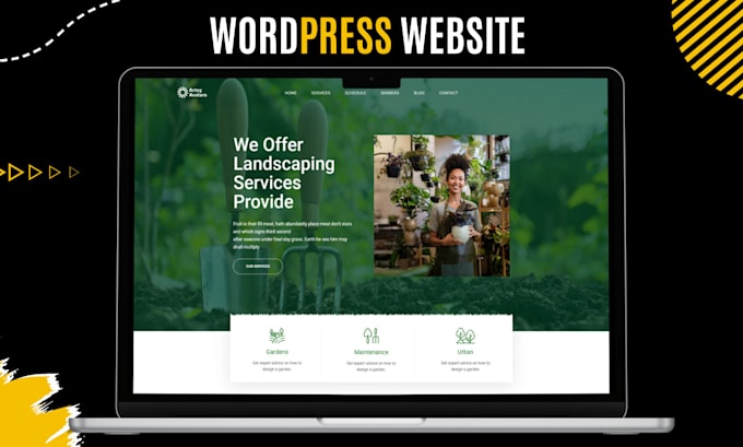 Bestseller - create a modern and responsive wordpress website