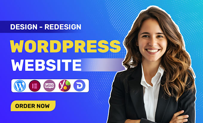 Gig Preview - Build, clone, revamp, or create wordpress website design, website development