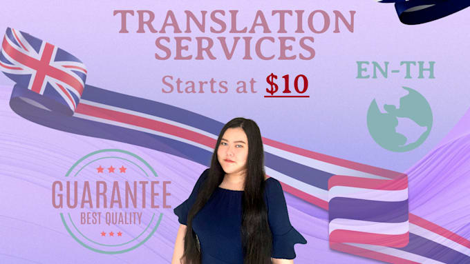 Bestseller - translate and localize texts from eng to thai