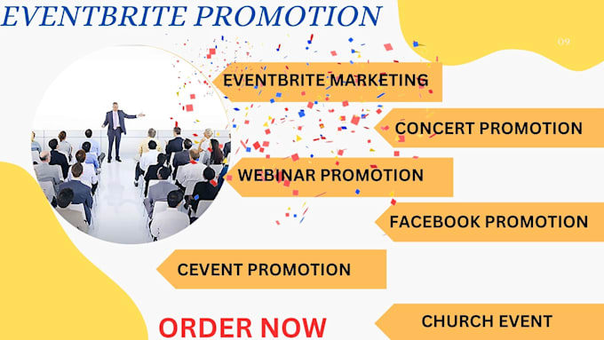 Gig Preview - Do event marketing, event planning, promotion, webinar, concert