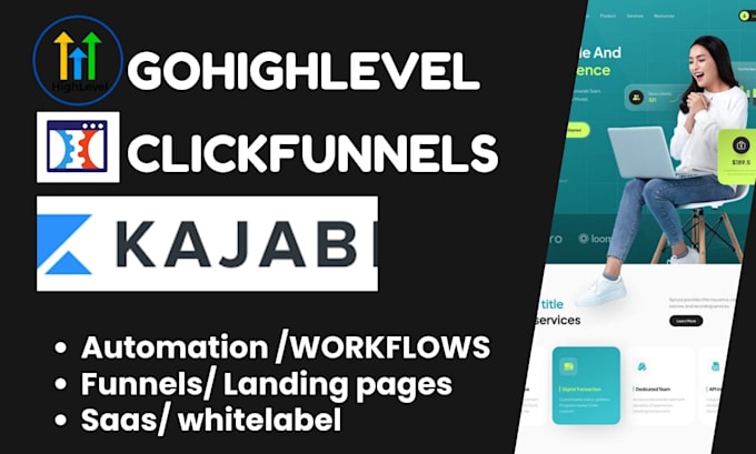 Bestseller - be clickfunnels 2, kartra, gohighlevel website, ghl automation expert