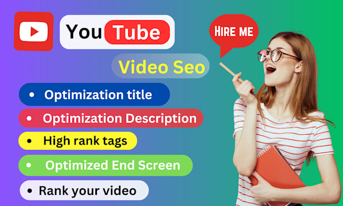 Bestseller - do top youtube seo optimization to rank your videos fast