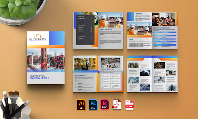 Bestseller - design brochure, company profile, annual report, booklet