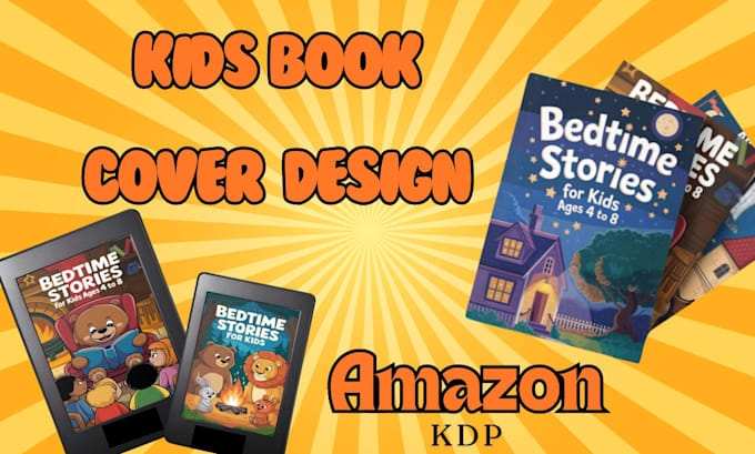 Bestseller - design kids book cover for amazon kindle direct publishing