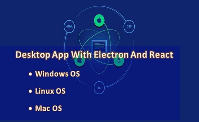 Gig Preview - Build windows, linux, macos desktop app with electron, react