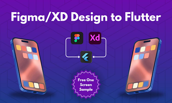 Gig Preview - Convert figma or xd design to high performance flutter UI