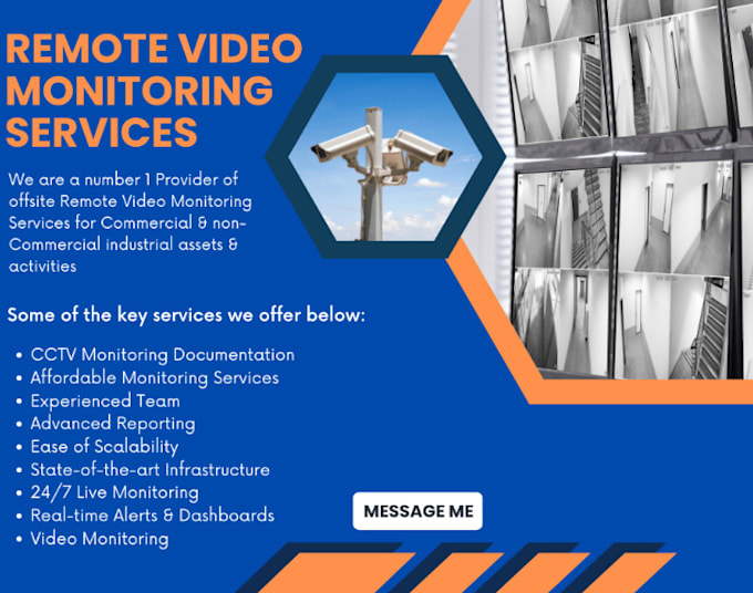 Gig Preview - Provide remote cctv monitoring and surveillance services