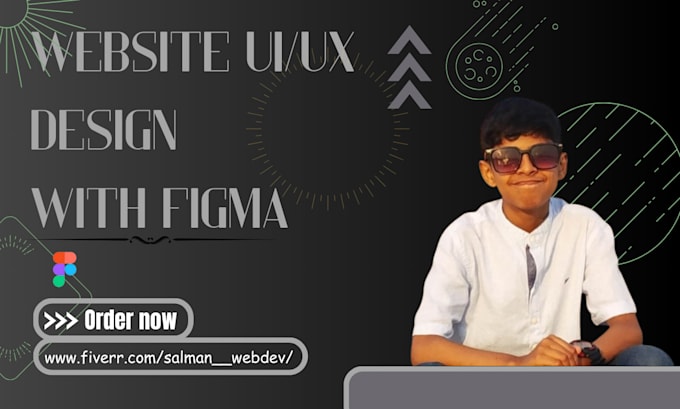 Gig Preview - Design your website UI UX with figma