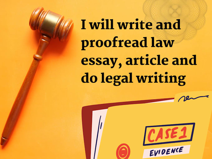 Gig Preview - Write law essay, legal blogs, articles on international and business law