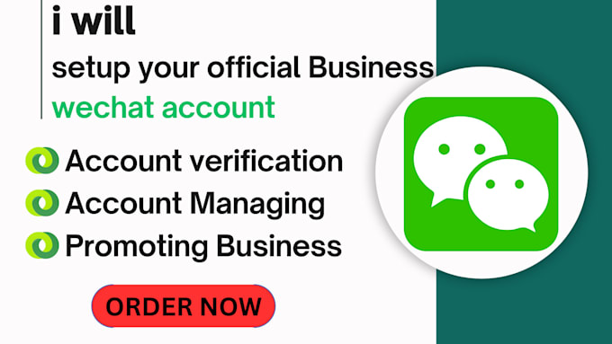 Bestseller - help you to create wechat business official account