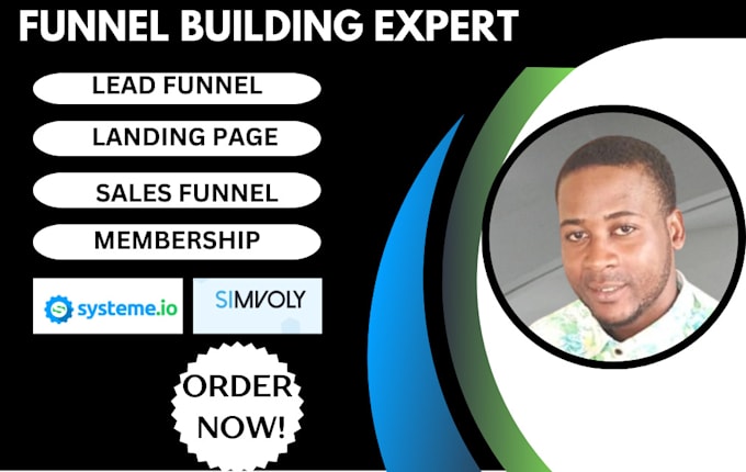 Gig Preview - Create systeme io sales funnel systeme membership