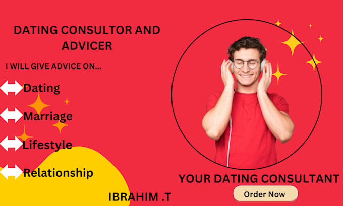 Gig Preview - Be your dating consultant