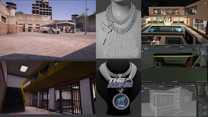 Gig Preview - Do custom gang vest, chain, cars, liveries, mlos and clothes for fivem and gta5