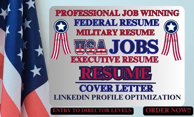 Bestseller - craft you a professional federal, executive and government resume