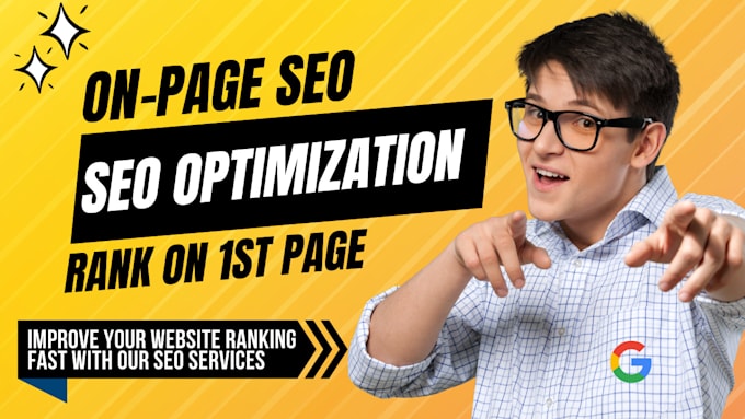 Gig Preview - Do onpage SEO optimization to boost your google rankings