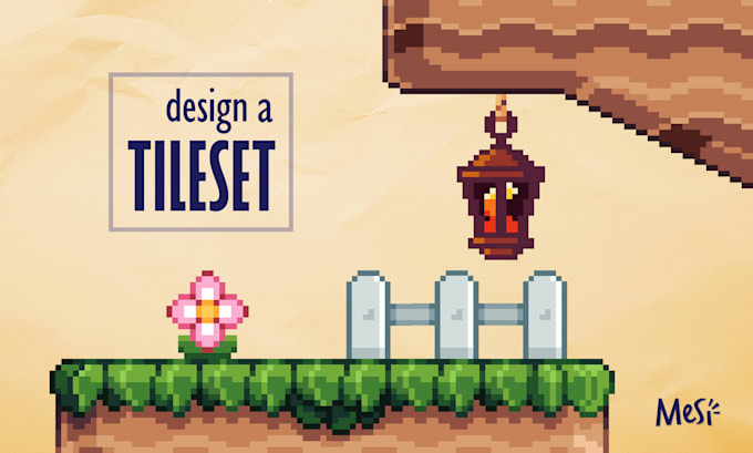 Gig Preview - Design a tileset for your game