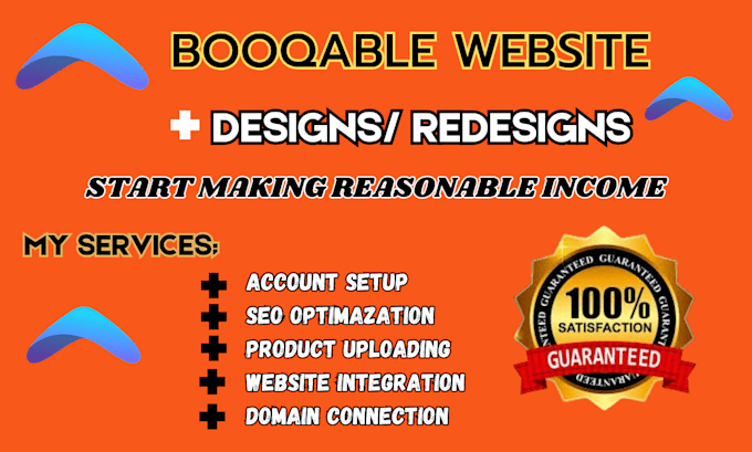 Gig Preview - Booqable rental website design, online booking website, booqable rental services