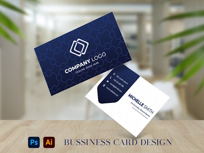 Gig Preview - Provide professional business card design services