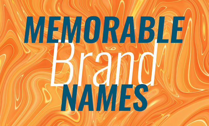 Gig Preview - Create memorable brand names that connect with your clients