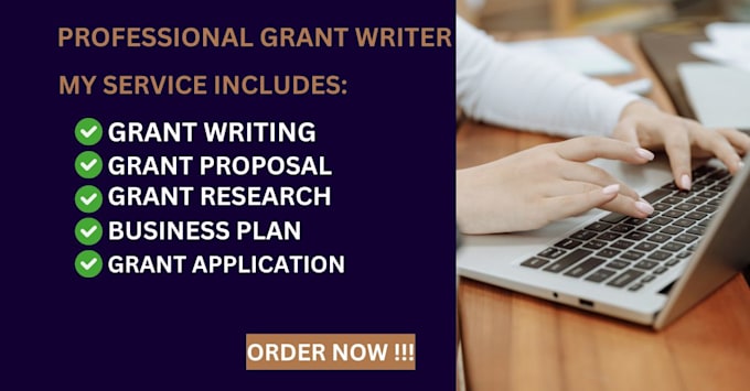 Bestseller - do grant writing, grant proposal, business plan, grant research