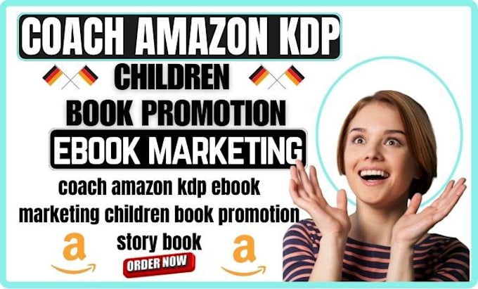 Gig Preview - Coach amazon kdp ebook marketing children book promotion story book