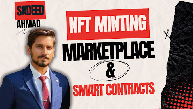 Gig Preview - Create nft marketplace, nft minting, staking, smart contract