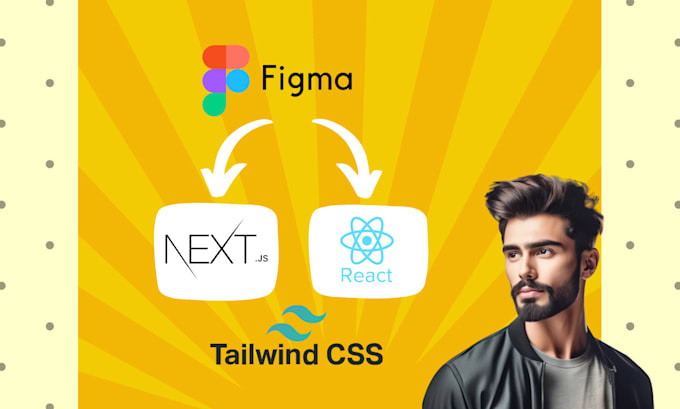 Gig Preview - Convert figma to next js, figma to react js