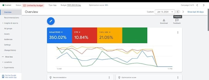 Gig Preview - Do app promotion with troas campaign