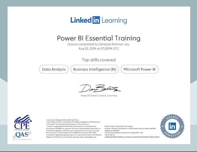 Gig Preview - Be your microsoft power bi expert