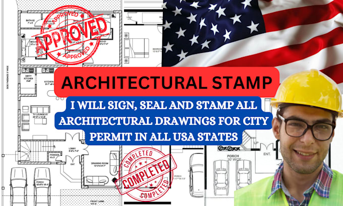 Bestseller - pe stamp, review and seal your architectural drawings in USA for city permit