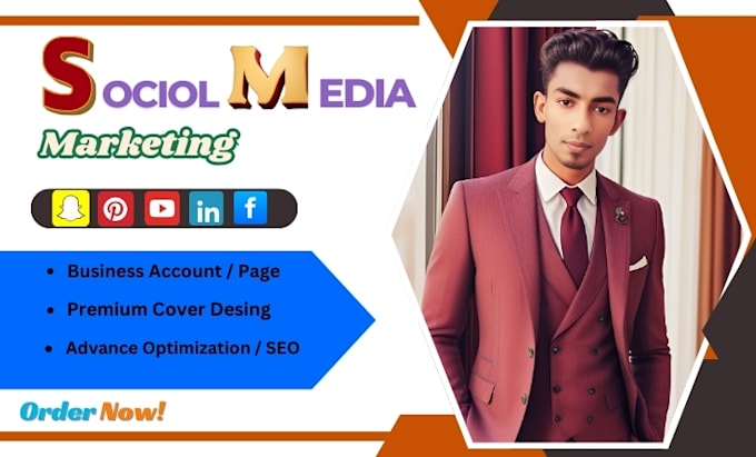 Gig Preview - Digital marketing manager and social media manager expert