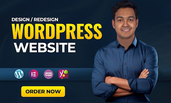 Gig Preview - Create landing page and complete wordpress website