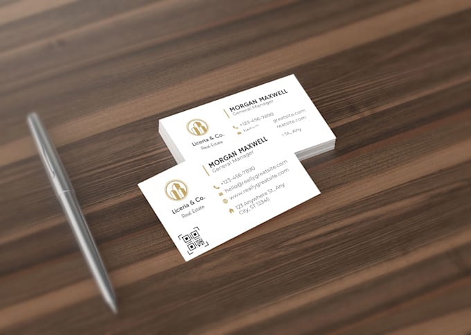 Gig Preview - Design professional minimalist business card in 6 hours