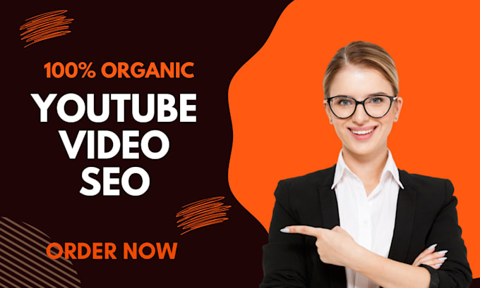 Gig Preview - Do organically SEO your youtube video to rank on first page