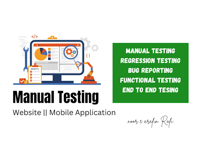 Bestseller - do professional manual QA testing for your website or app