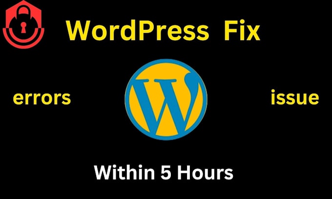 Gig Preview - Fix your wordpress website issue and errors