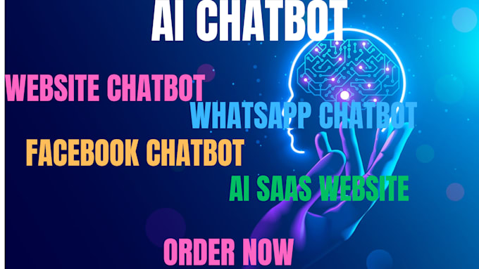 Gig Preview - Create ai chatbot or chatgpt, ai saas, gpt4 or gpt3, nip