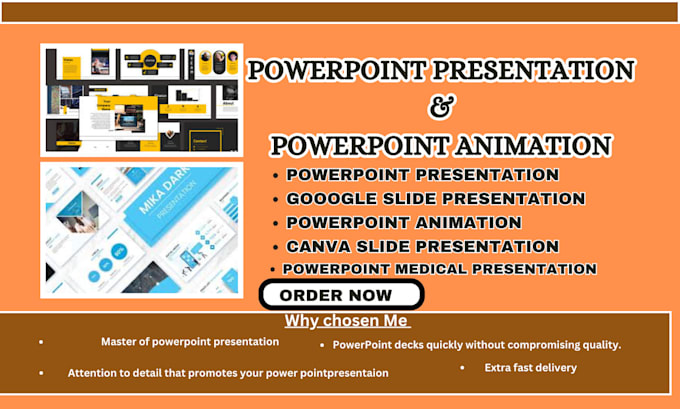 Gig Preview - Design quickly sales medical powerpoint presentation and pitch desk animation