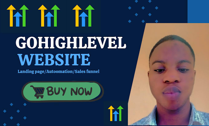 Gig Preview - Gohighlevel landing page expert gohighlevel website  gohighlevel sales funnel