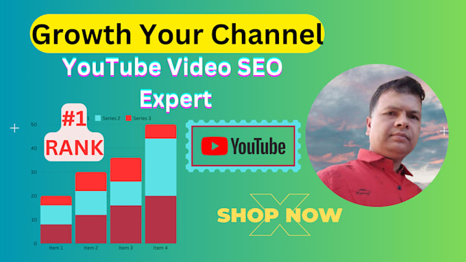 Gig Preview - Do best youtube video SEO specialist  for top ranking