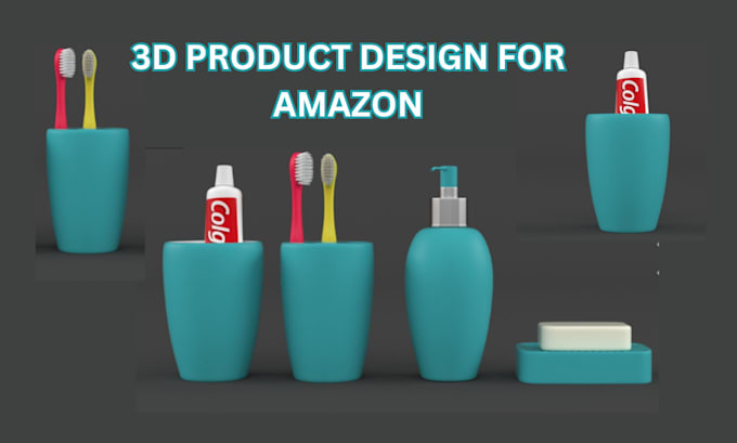 Gig Preview - Design 3d photorealistic product modelling and rendering for amazon